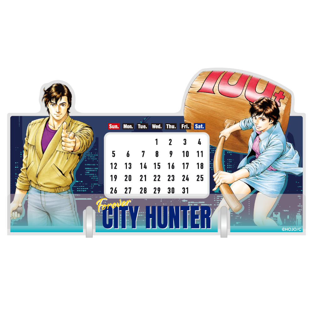 アクリルFOREVER(万年)カレンダー – シティーハンター大原画展 アクリルFOREVER(万年)カレンダー – シティーハンター大原画展