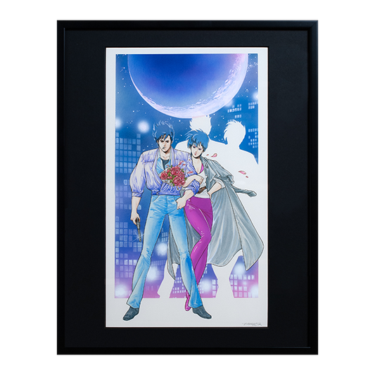 ジクレー版画 「週刊少年ジャンプ 1985年 キャッチフレーズグランプリ用イラスト」